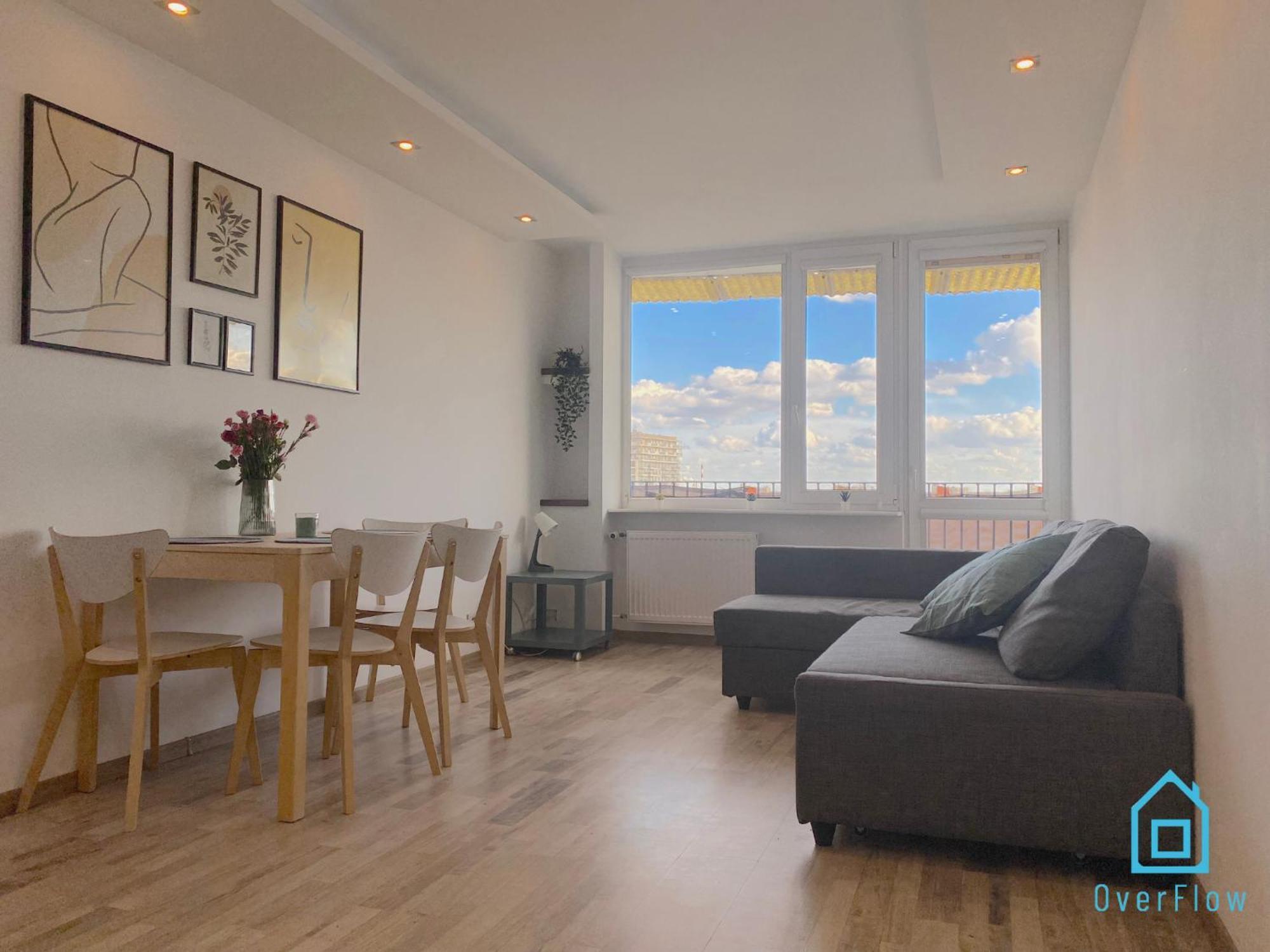 Wave Apartment With Amazing View- 2 Km To Baltic Sea Γκντανσκ Εξωτερικό φωτογραφία